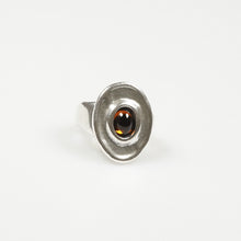 Cargar imagen en el visor de la galería, Anillo cristal ovalado