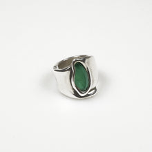 Cargar imagen en el visor de la galería, Anillo lágrima cristal